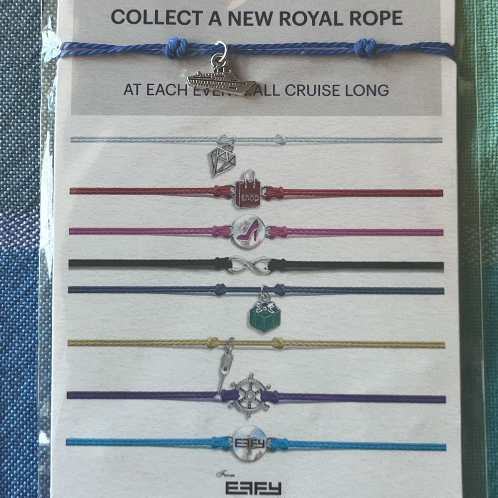 🛳️🛟🛳️ EFFY ROYAL SHIP ROPE BRACELET 🛳️🛟🛳️ NWOT 🛳️🛟🛳️